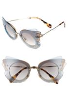 Women's Miu Miu 63mm Butterfly Sunglasses -