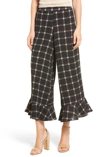 Women's Mimi Chica Ruffle Hem Crop Pants