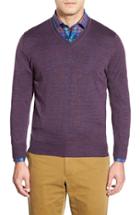 Men's Robert Talbott 'pasadera' Wool & Silk Blend V-neck Sweater