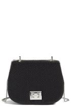 Whiting & Davis Bubble Mesh Saddle Bag -