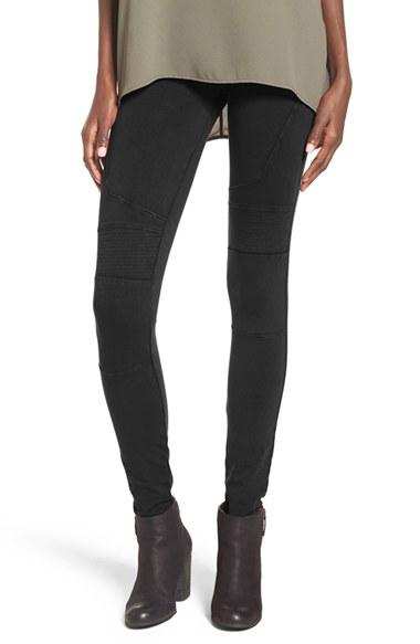 Women's Bp. Stretch Cotton Moto Leggings