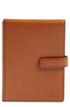 Lodis Audrey Rfid Leather Passport Wallet - Brown