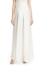 Women's Tracy Reese High Waist Wide Leg Pants - White