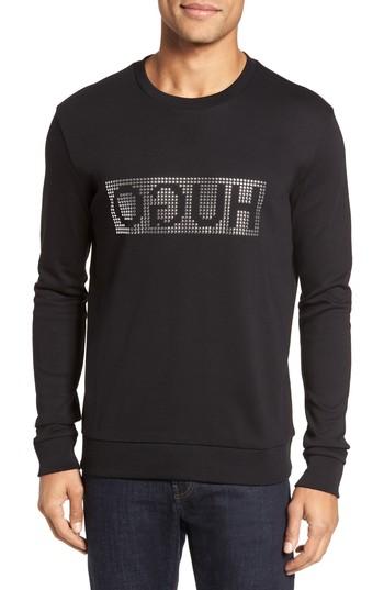 Men's Boss Dicagolo Logo Sweatshirt - Black