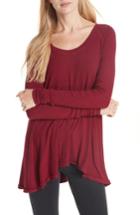 Women's We The Free By Free People January Tee - Burgundy