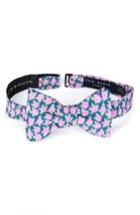 Men's Ted Baker London Monmouth Floral Cotton Bow Tie, Size - Pink