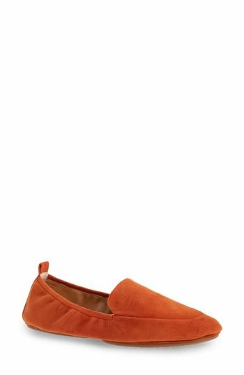 Women's Yosi Samra Skyler Foldable Flat M - Orange