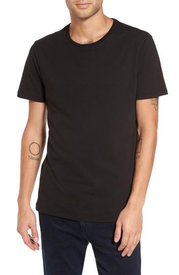 Men's Slate & Stone Solid T-shirt, Size - Black