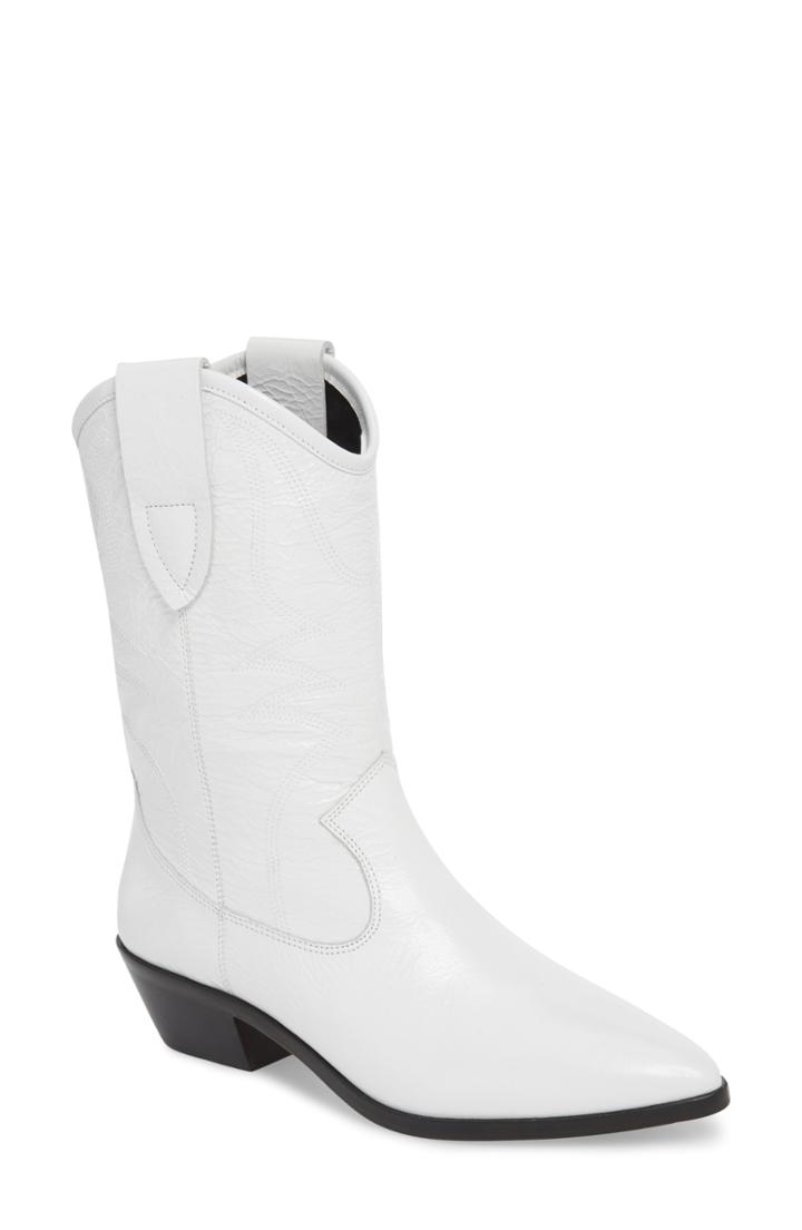 Women's Rebecca Minkoff Kaiegan Bootie .5 M - White