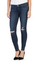 Women's Paige Transcend Verdugo Ripped Ankle Skinny Jeans