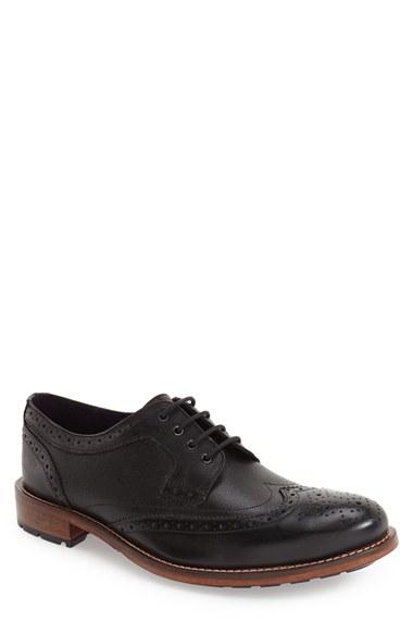 Men's Ted Baker London 'cassiuss 4' Wingtip M - Black