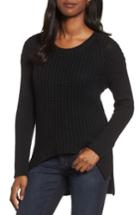 Women's Eileen Fisher Mohair Blend Sweater - Black