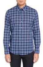 Men's Zachary Prell Leventhal Trim Fit Plaid Sport Shirt