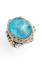 Women's Konstantino 'iliada' Large Oval Semiprecious Stone Ring