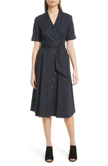 Women's Saloni Mae B Wrap Shirtdress
