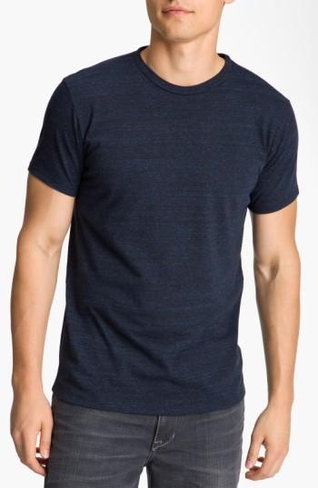 Men's Threads For Thought Heathered Crew Neck - Blue