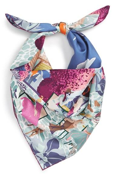 Women's Salvatore Ferragamo Milady Silk Scarf