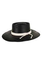 Women's Peter Grimm Lis Straw Resort Hat - Black