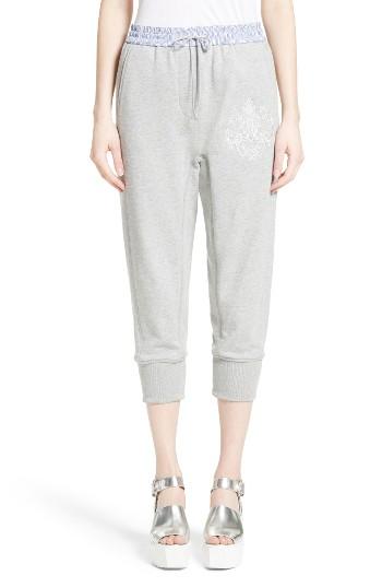 Women's 3.1 Phillip Lim Embroidered French Terry Pants
