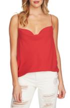 Women's 1.state Drape Neck Camisole, Size - Red