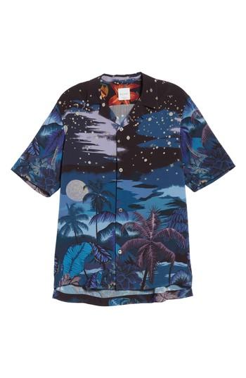 Men's Paul Smith Palm Tree Print Shirt