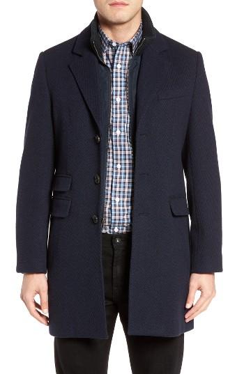 Men's Cardinal Of Canada Leclair Wool & Cashmere Topcoat