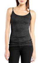 Women's Michael Stars Shine Long Camisole, Size - Black