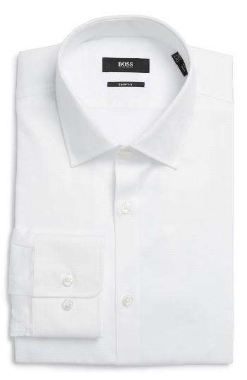 Men's Boss Marley Us Sharp Fit Solid Dress Shirt