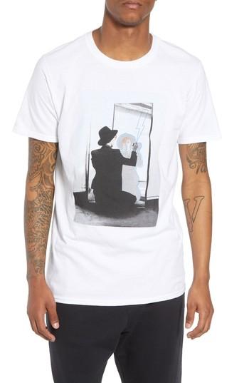 Men's The Rail David Bowie Mirror T-shirt - White
