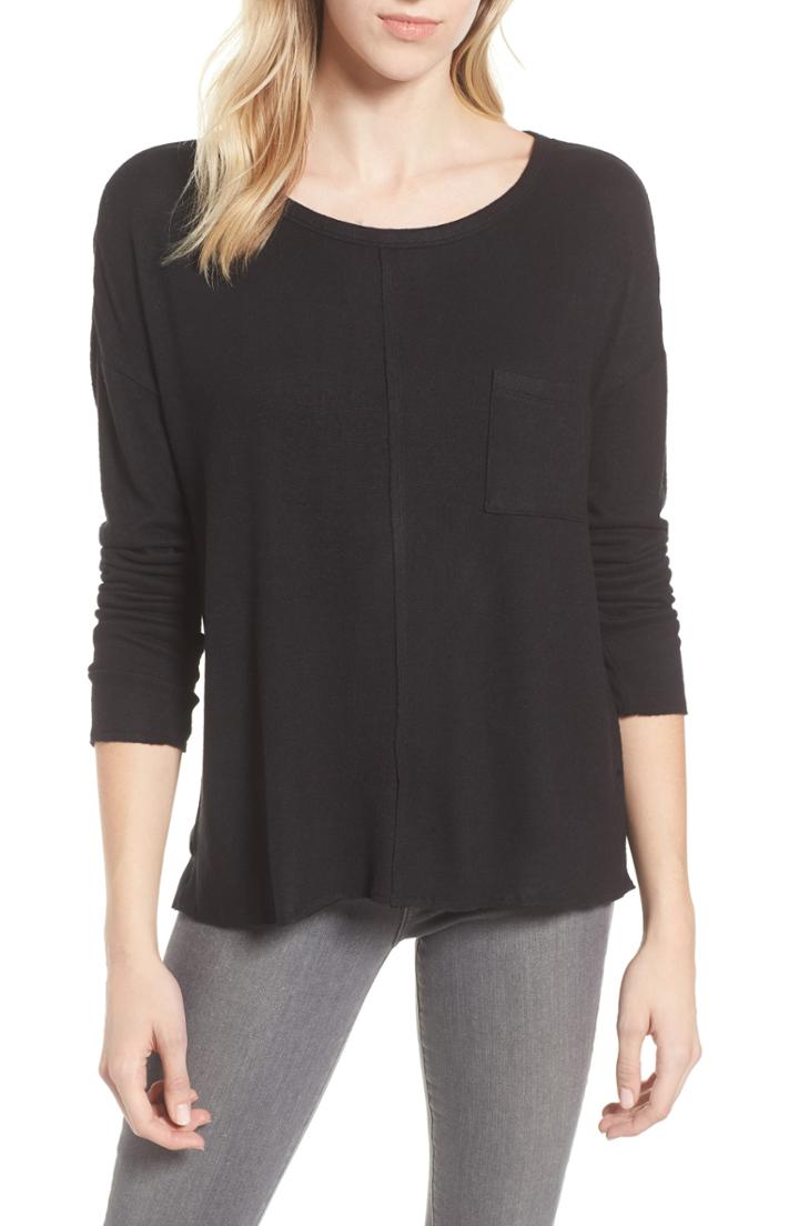 Women's Splendid Sparkle Tee - Black