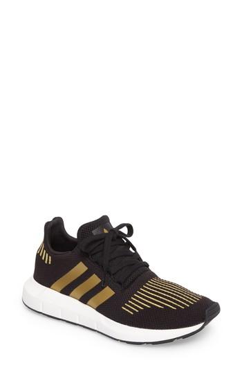 Women's Adidas Swift Run Sneaker .5 Women's / 4.5 Men's M - Black