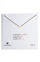 Women's Dogeared Love You Simple Heart Necklace