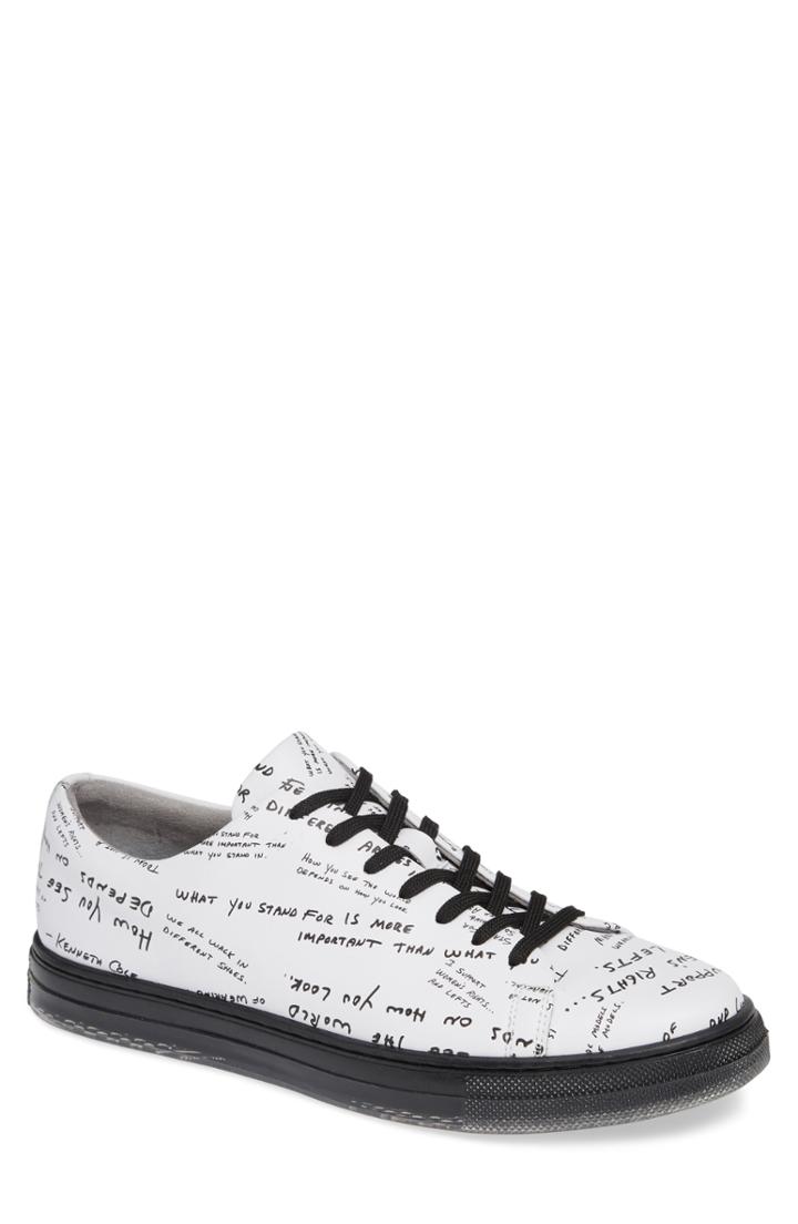 Men's Kenneth Cole New York Colvin Low Sneaker M - White
