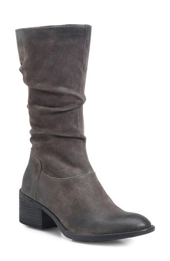 Women's B?rn Peavy Slouch Boot .5 M - Grey