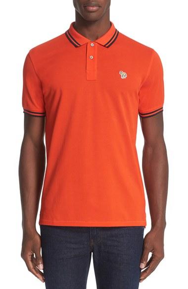 Men's Ps Paul Smith Zebra Patch Polo