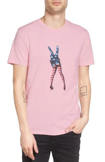 Men's Altru M*a*s*h Peace Sign Graphic T-shirt