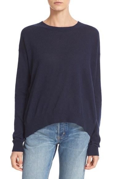 Women's Vince Linen & Cashmere Pullover