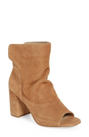 Women's Matisse Gordy Peeptoe Bootie .5 M - Beige