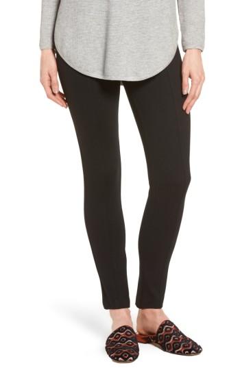 Women's Anne Klein Compression Slim Leg Pants - Black
