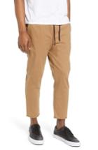 Men's Lira Clothing Vacation Slim Fit Crop Pants - Beige
