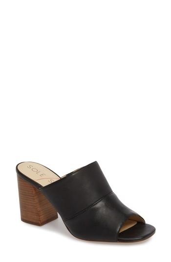 Women's Sole Society Joannah Mule M - Black