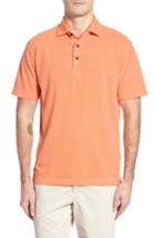 Men's Thaddeus Paul Stretch Pique Polo, Size - Orange