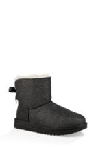 Women's Ugg Mini Bailey Bow Sparkle Genuine Shearling Boot