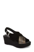 Women's Cordani Clearly Wedge Sandal .5us / 35eu - Black