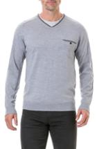 Men's Rodd & Gunn Goose Bay Wool Sweater - Grey