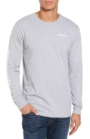 Men's Patagonia Long Sleeve Logo T-shirt