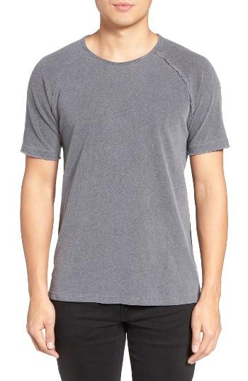 Men's Velvet By Graham & Spencer Moran Cotton & Linen T-shirt - Blue