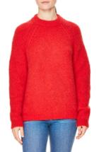Women's Sandro Judie Mohair Blend Sweater - Red