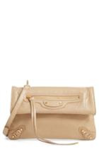 Balenciaga Classic Mini Envelope Leather Crossbody Bag - None