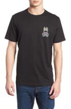 Men's Psycho Bunny Logo Graphic T-shirt (xs) - Black